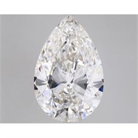 Igi Certified Pear Cut 9.50ct Vs1 Lab Diamond