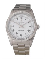 Rolex Oyster Air-king Precision Ss Watch 34mm