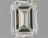 Gia Certified Emerald Cut 2.00ct Si1 Diamond