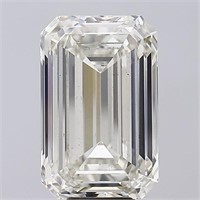 Igi Certified Emerald Cut 11.08ct Vs2 Lab Diamond