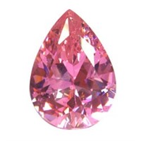Genuine 0.22ct Pear Pink Sapphire (aa Grade)