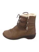 Ugg Shearling Lace-up Boots Size 6