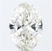 Igi Certified Oval Cut 9.00ct Vs2 Lab Diamond