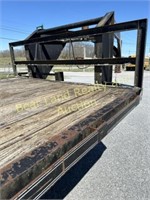 30' CUSTOM BUILT TRI AXEL GOOSENECK TRAILER