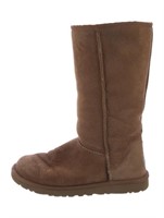 Ugg Brown Suede Mid-calf Boots Size 8