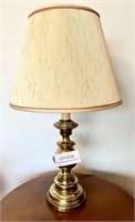 Brass table lamp --30" tall