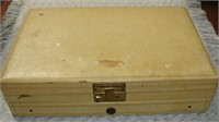 Vintage MELE 2 Tier Jewelry Box w/content