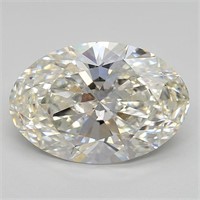 Igi Certified Oval Cut 5.31ct Vs1 Lab Diamond