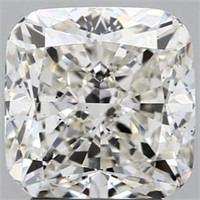 Igi Certified Cushion Cut 3.78ct Si1 Lab Diamond