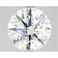 Igi Certified Round Cut 3.71ct Si1 Lab Diamond