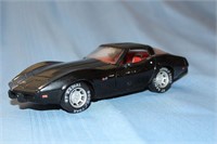 1979 Black Chevy Corvette 1:24 Die Cast