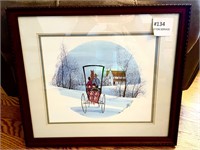 P. Buckley Moss signed litho --18x20