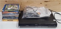 Toshiba DVD Player w/10 Movies