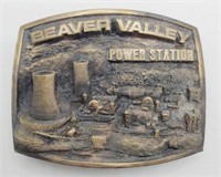 (NO) Beaver Valley Power Station Belt Buckle