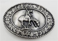 (NO) End of Trail Belt Buckle (2-1/2" × 3-1/2"