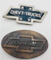 (NO) Chevy Trucks and Chevrolet Belt Buckles