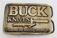 (NO) Buck Knives Belt Buckle (2" × 3" long)