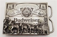 (NO) Budweiser Belt Buckle (2-1/4" × 3")