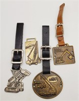 (NO) Pocket Watch Fobs - Tractomotive, Manitowoc,