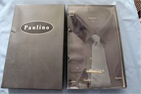 Paulino Shirt Size XL, Tie & Clip. Gift Boxed