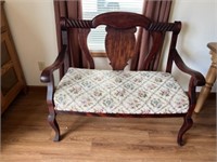 Antique settee