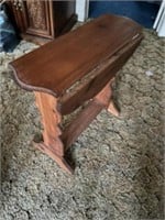Small drop leaf side table