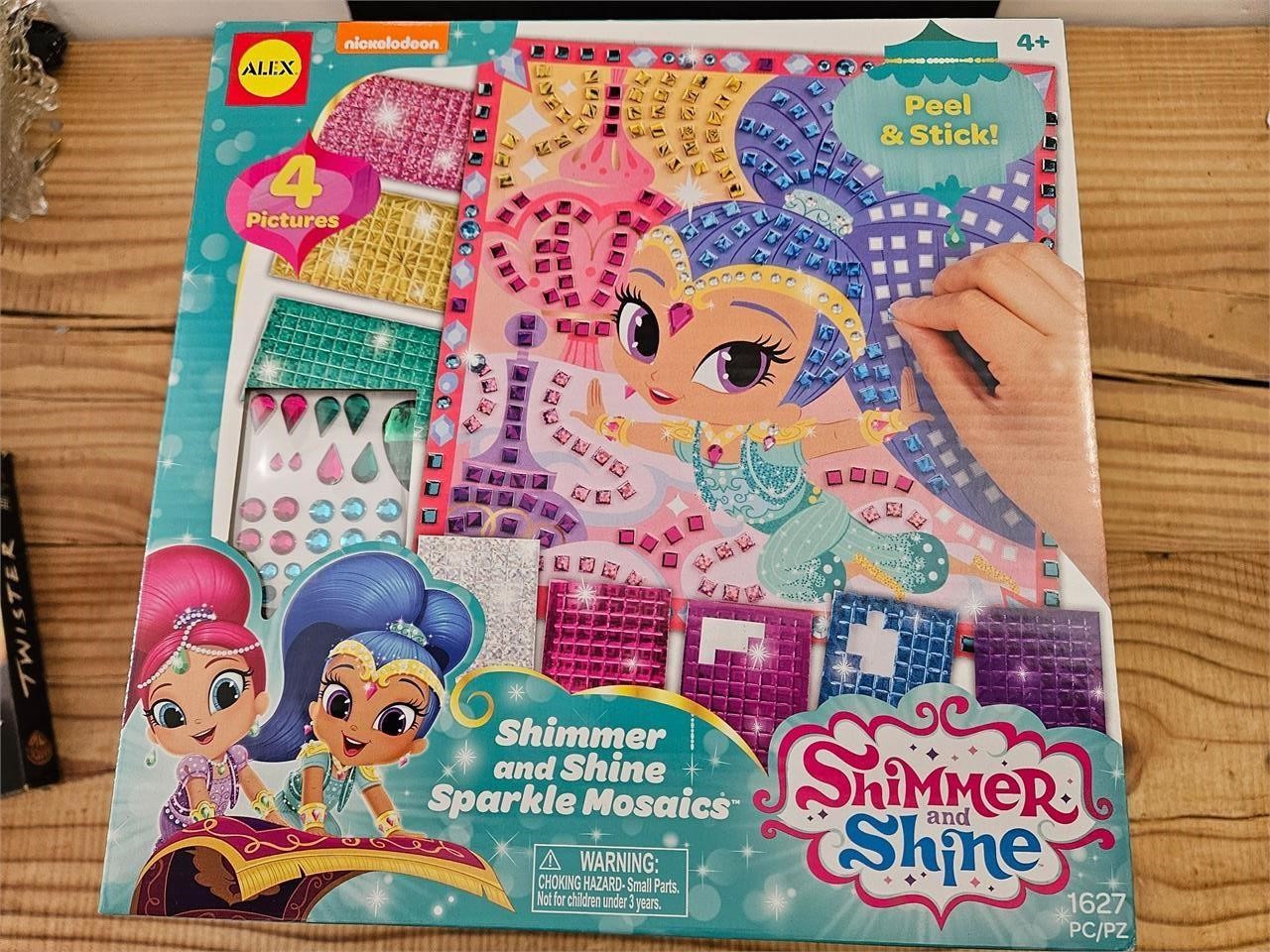 1 box of Shimmer and Shine Sparkle Mosaics