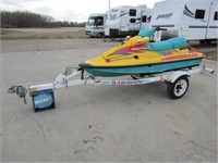 1996 AC Tigershark Montego DLX w/Karavan Trailer