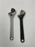 2–12 inch crescent wrenches