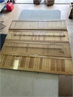 Window shutters 
9x36