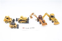 (5)Assorted 1/64 Scale Industrial Grade Machines