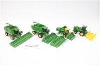 1/64 Scale (4) Combines With Attachments