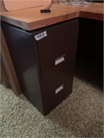 Two drawer filing cabinet