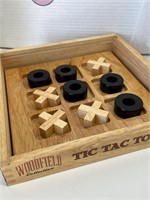 Woodfield Collection - Tic Tac Toe Set