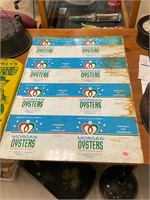 Morgan Oysters Weems Va Uncut Sheet