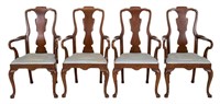 Queen Anne Style Armchairs, 4