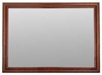 American Stained Maple Ogee Mirror, 20th C.