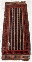 Antique Baluch Rug, 5' 8" L x 2' 8" W