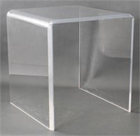 Lucite Waterfall Table