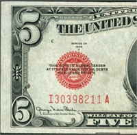 $5 1928 F United States Note