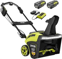 RYOBI RY40860 21in 40V Cordless Snow Blower