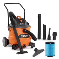 RIDGID 16 Gal 6.5 HP NXT Vacuum with Cart