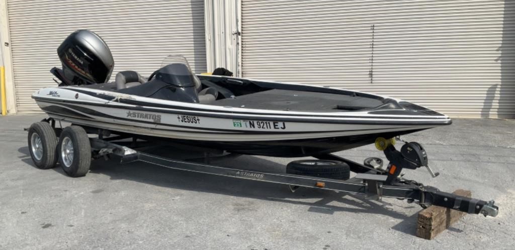 2014 Stratos 294XL 150 Yamaha SHO 4 Stroke