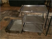 Rolling Cart & Tray SEE DESCRIP