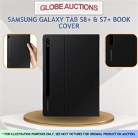 SAMSUNG GALAXY TAB S8+ & S7+ BOOK COVER