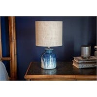 Better Homes & Gardens Ceramic Table Lamp Blue