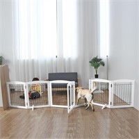 Foldable Dog Gate 24'H 6 Panels  120W