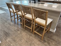 4PC COUNTER STOOLS