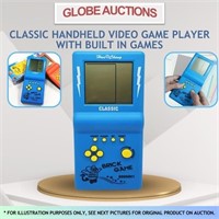 CLASSIC HANDHELD VIDEO GAME PLAYER(BUILT-IN GAMES)
