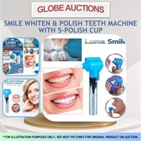 SMILE WHITEN & POLISH TEETH MACHINE+ 5POLISH CUPS